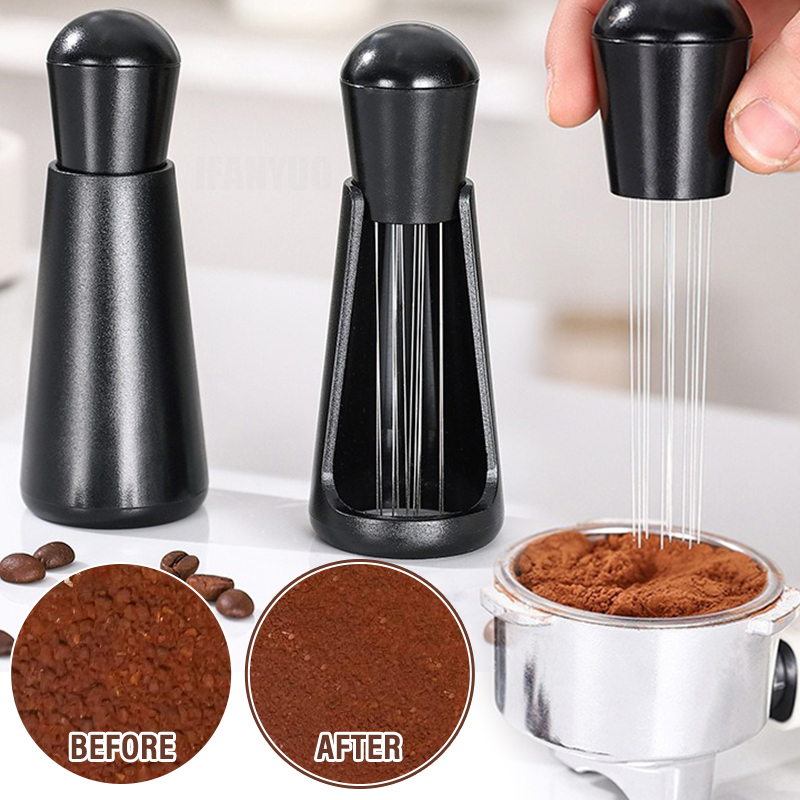 Coffee Distribution Tool - الفولاذ المقاوم للصدأ مسحوق القهوة العبث