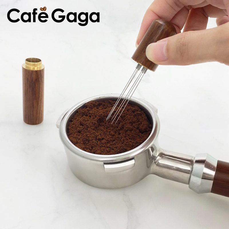 Coffee Distribution Tool - الفولاذ المقاوم للصدأ مسحوق القهوة الموزع