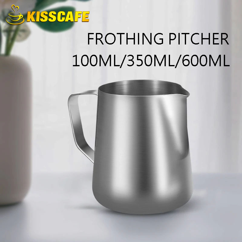 Quality Coffee Equipment - إبريق الحليب Frother حاوية من الفولاذ