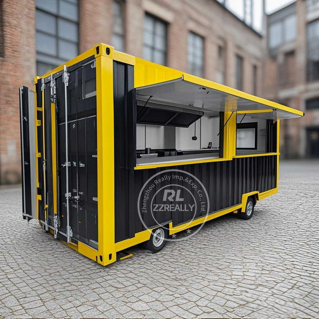 محلات مقهى متنقلة بمعايير أورو - مراجعة Coffee Equipment Europe وسعره