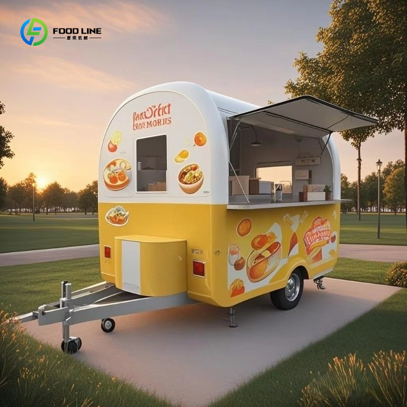 عربة بيع متنقلة مجهزة لبيع الش - مراجعة Coffee Equipment Europe وسعره