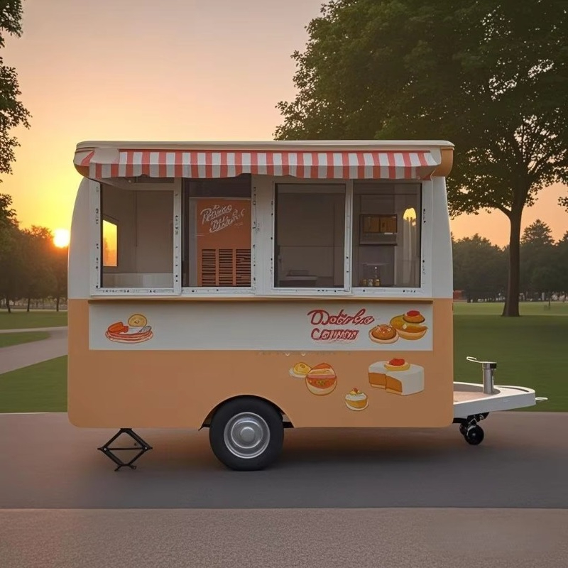 عربة بيع متنقلة مجهزة لبيع الش - مراجعة Coffee Equipment Europe وسعره