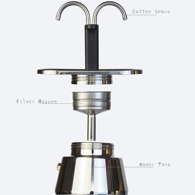 وعاء موكا صغير من الفولاذ المق - مراجعة Quality Coffee Equipment وسعره