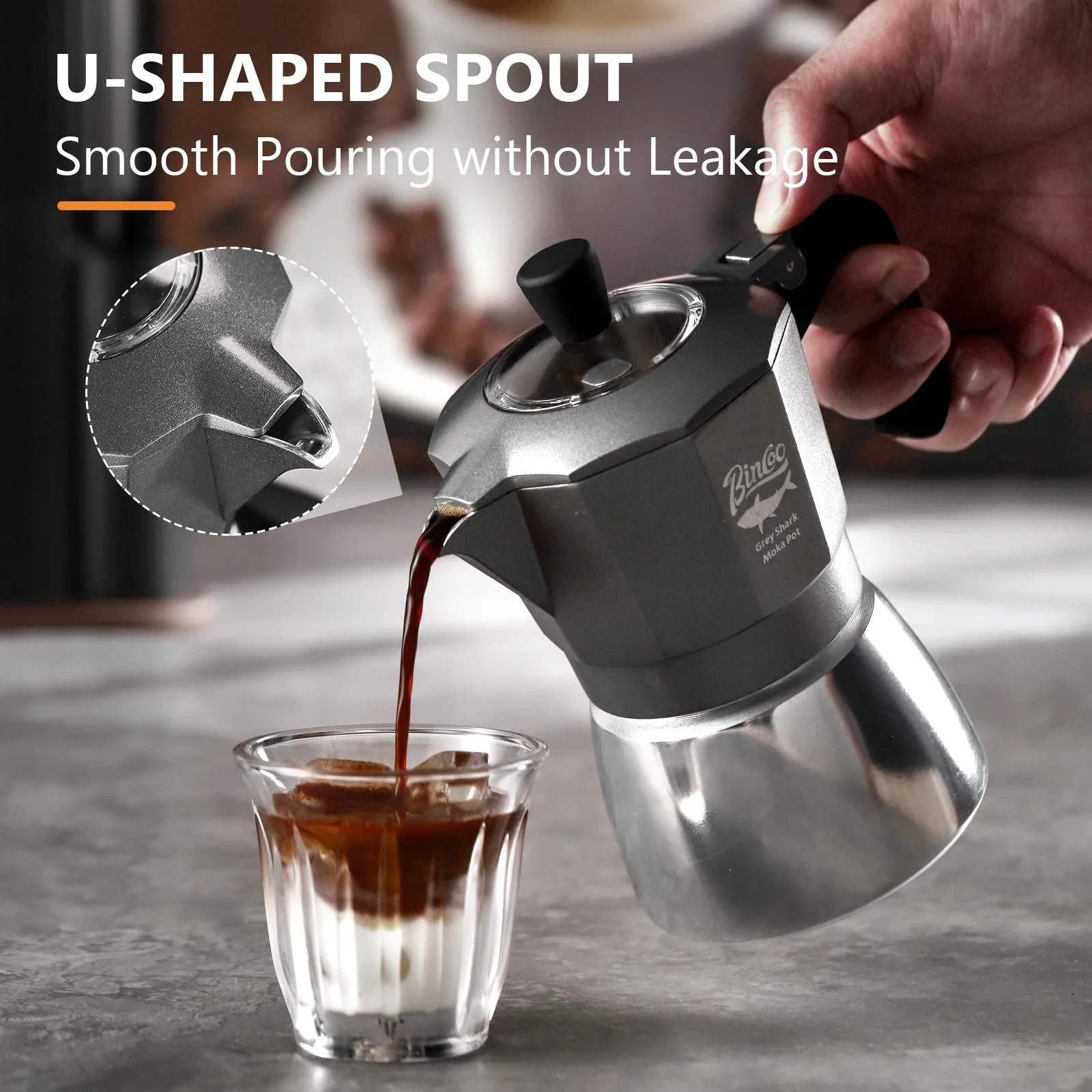 بينكو وعاء موكا بسعة كوبين بصم - مراجعة Quality Coffee Equipment وسعره