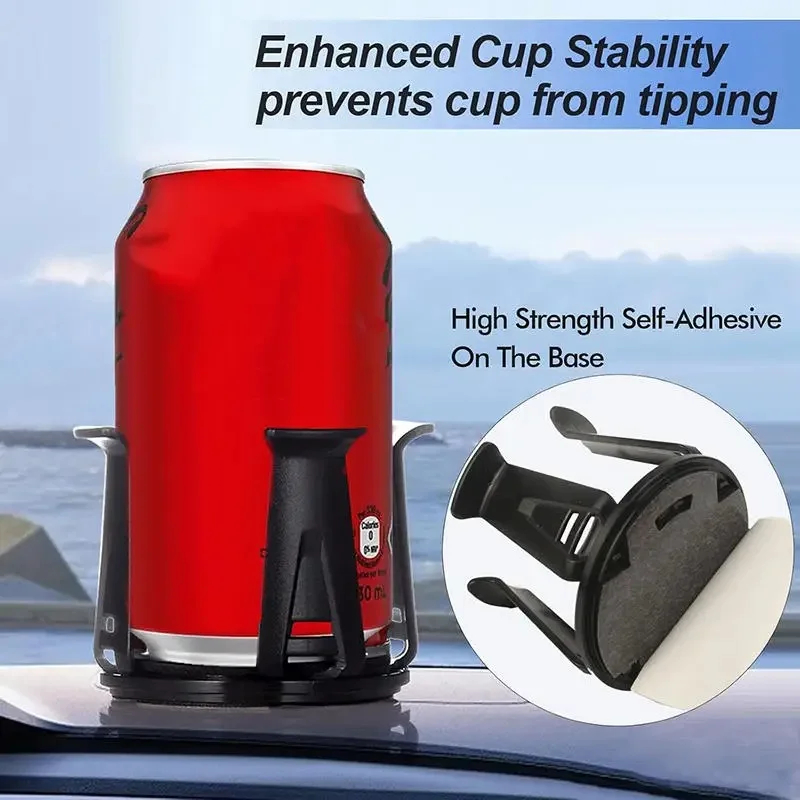 حامل أكواب أسود للسيارة مع منف - مراجعة Coffee Equipment Holder وسعره