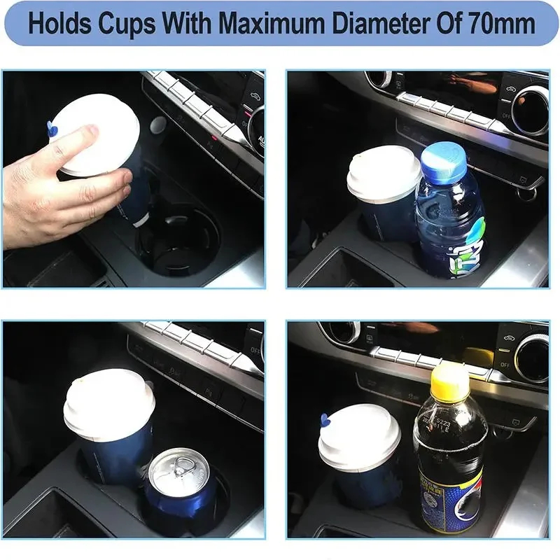 حامل أكواب أسود للسيارة مع منف - مراجعة Coffee Equipment Holder وسعره