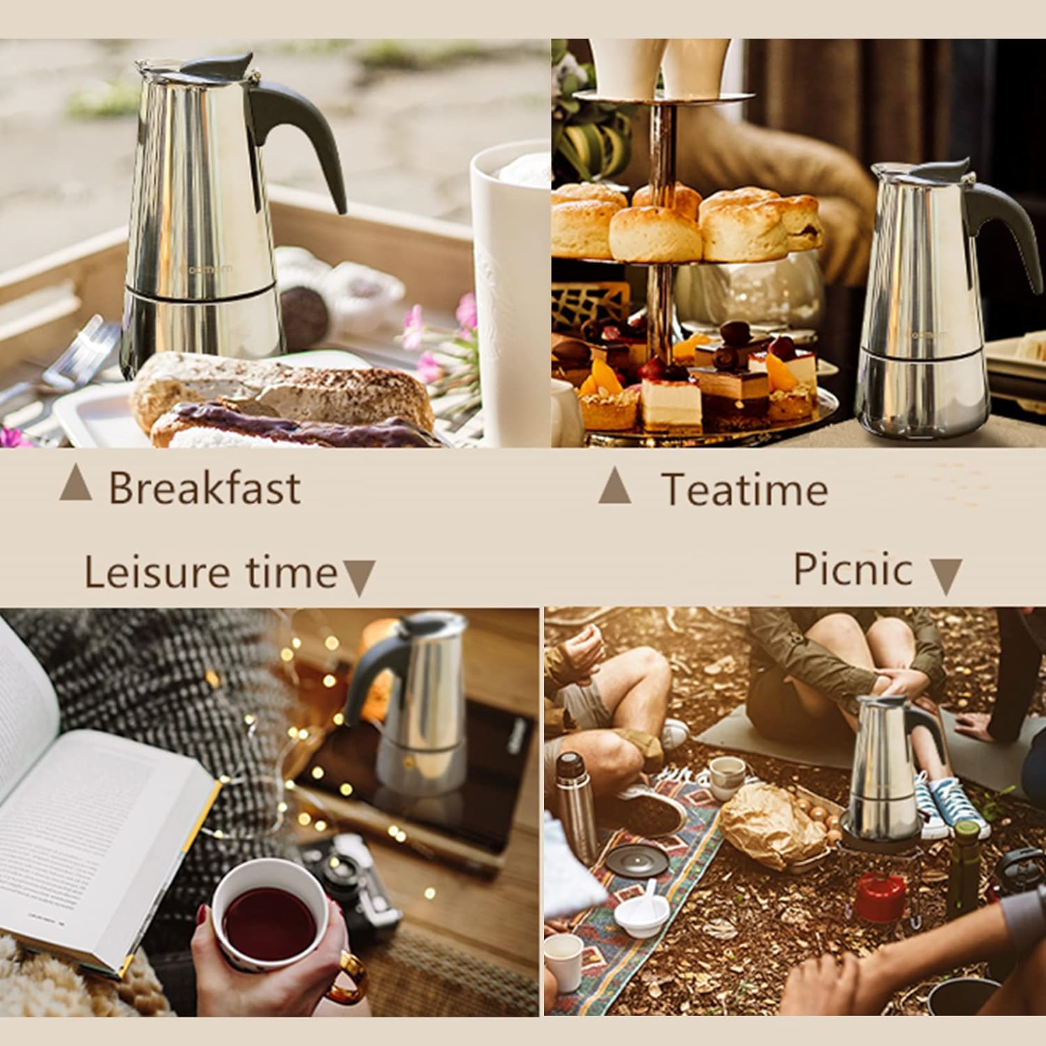 4/أكواب-ماكينة صنع قهوة موكا - مراجعة Quality Coffee Equipment وسعره