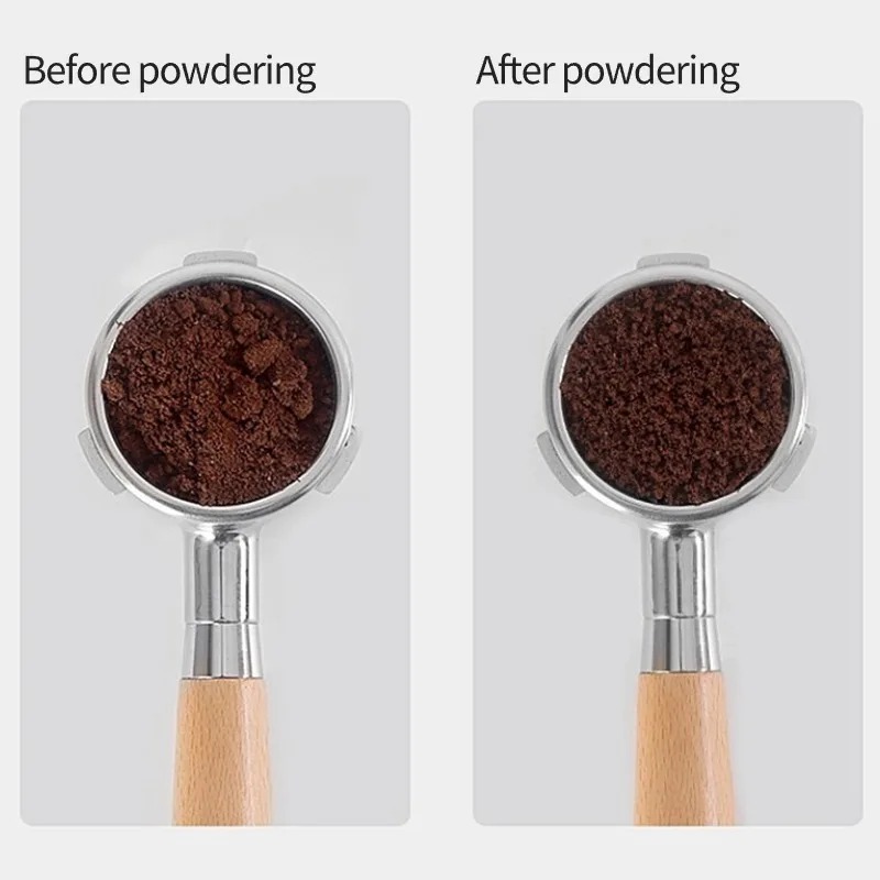 موزع قهوة بإبرة بمقبض خشبي، أد - مراجعة Coffee Distribution Tool وسعره