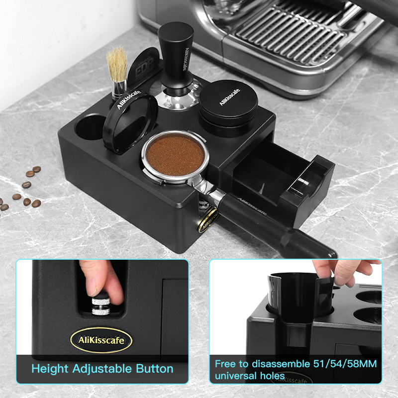 Alikisscafe محطة تدك القهوة 51 - مراجعة Coffee Equipment Holder وسعره