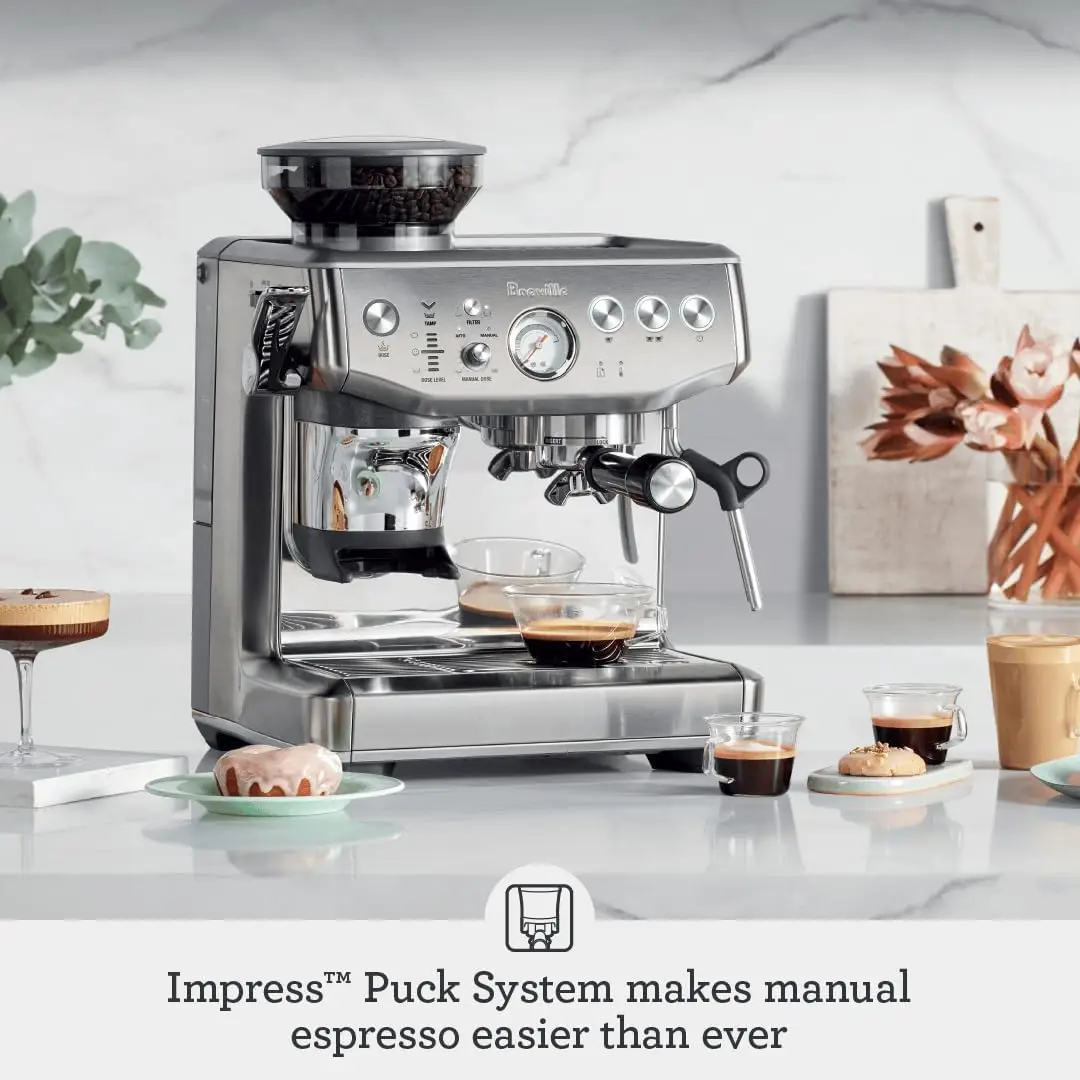 ماكينة إسبريسو بريفيل باريستا  - مراجعة Quality Coffee Equipment وسعره
