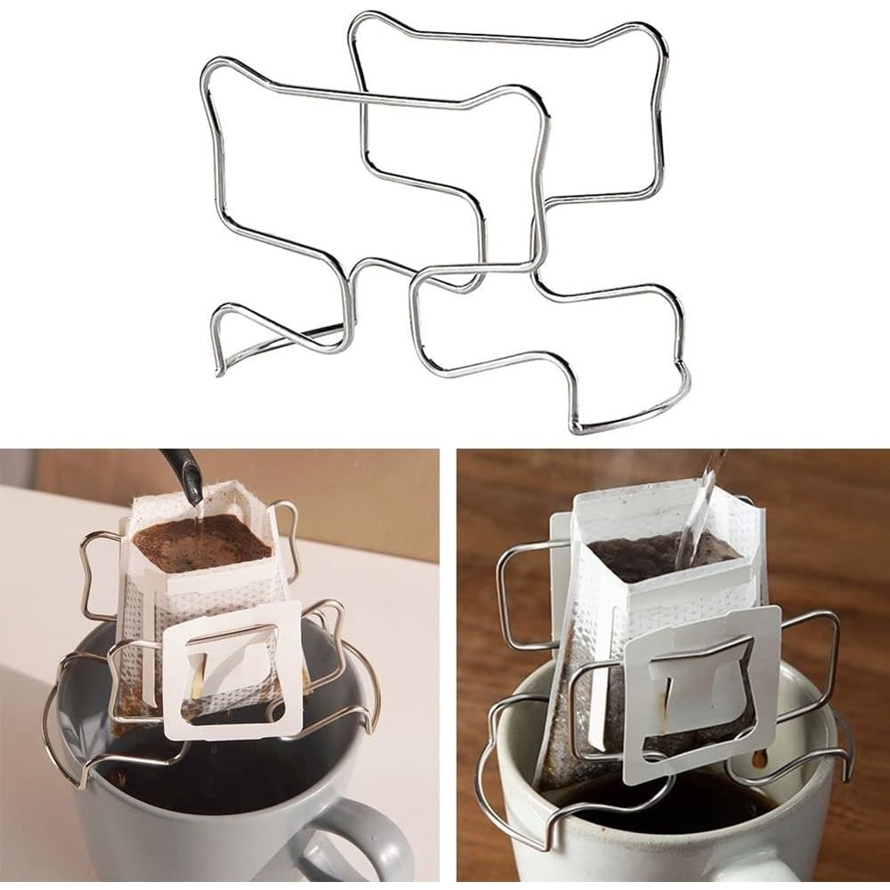حامل أكياس القهوة من الفولاذ ا - مراجعة Coffee Equipment Holder وسعره