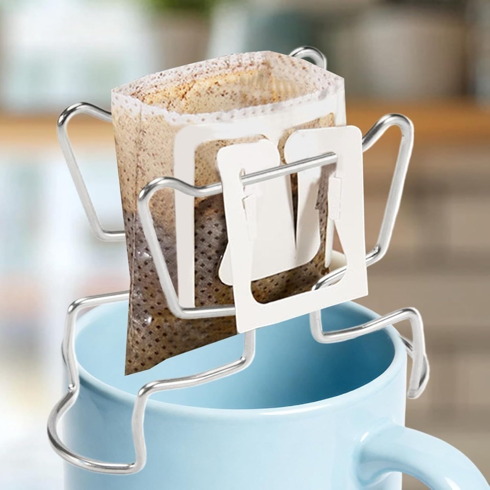 حامل أكياس القهوة من الفولاذ ا - مراجعة Coffee Equipment Holder وسعره
